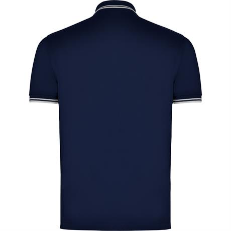 Футболка поло MONTREAL мужская, МОРСКОЙ СИНИЙ/БЕЛЫЙ S