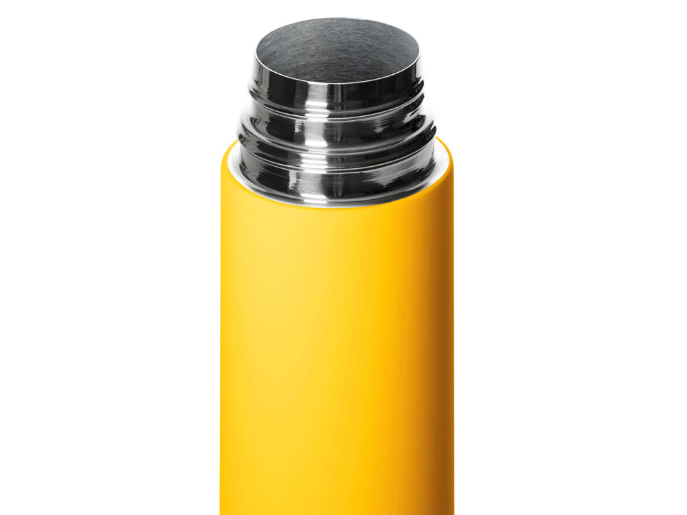 Термос Ямал Soft Touch, 500мл, желтый