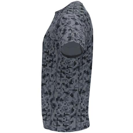 Спортивная футболка ASSEN мужская, ЧЕРНЫЙ ПИКСЕЛЬ L