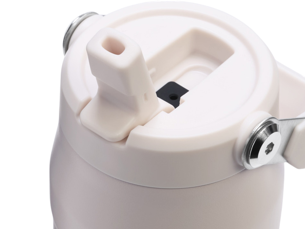 Бутылка для воды объемом 700 мл с откидной трубочкой Stanley IceFlow™ 2.0 - Light pink