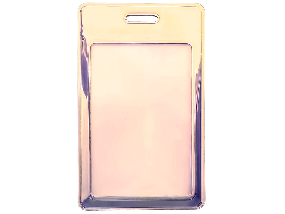 Чехол для пропуска переливающийся Aurora, мультицвет