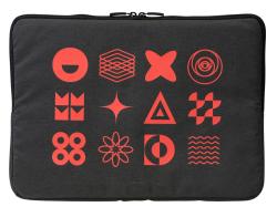 RIVACASE 7705 black ECO чехол для ноутбука 15.6 / 12 (термотрансфер)