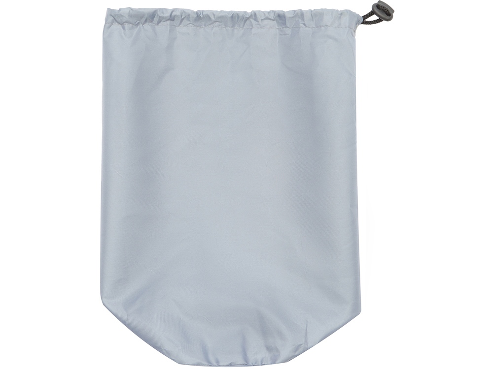 Пончо Cappy с капюшоном на липучке в мешке, серый