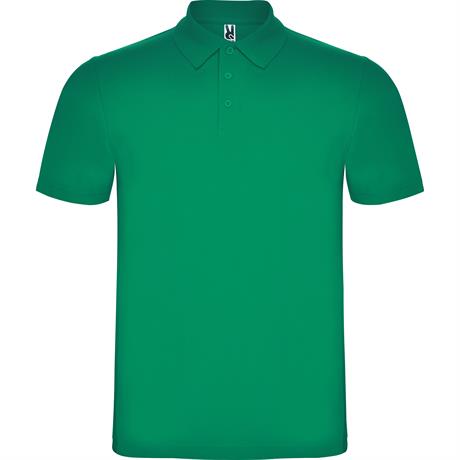Футболка поло AUSTRAL мужская, ЯРКО-ЗЕЛЕНЫЙ 2XL
