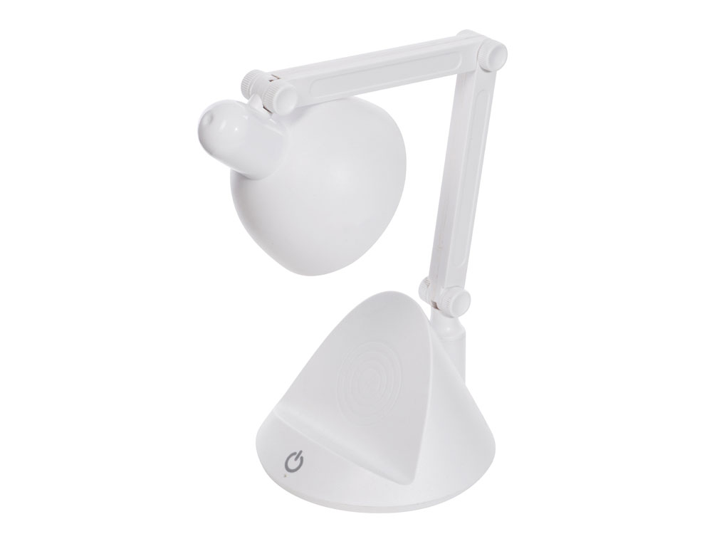 Настольный светильник с функцией беспроводной зарядки Bendy (Р)