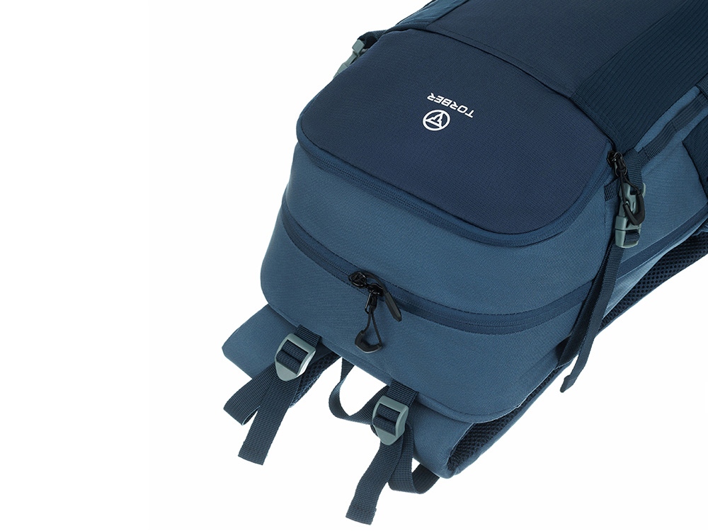 Туристический рюкзак TORBER КЕМПИНГ, синий, полиэстер, 31 х 51 х 14 см Туристический рюкзак TORBER КЕМПИНГ, синий, полиэстер, 31 х 51 х 14 см