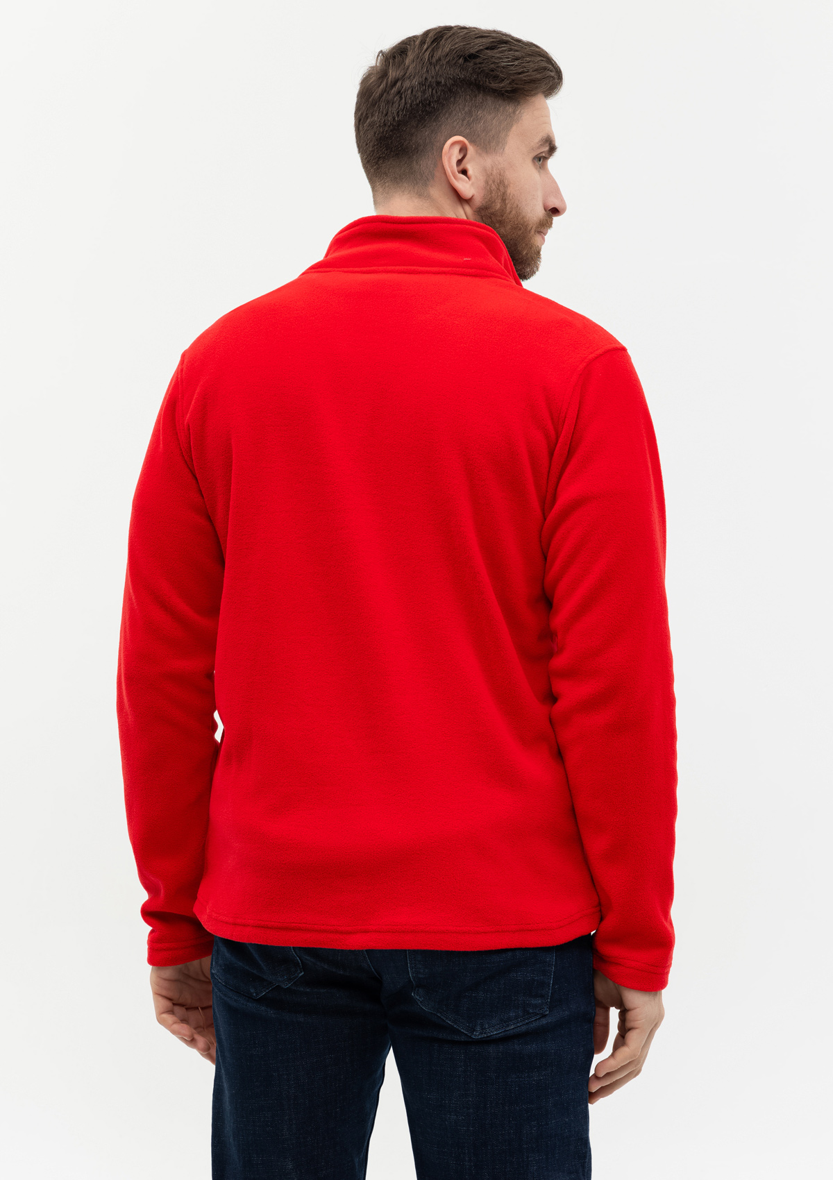 Толстовка унисекс STAN на молнии микрофлис 200, 21R