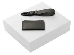 Подарочный набор Long River: картхолдер, ремешок для ключей, белая коробка Подарочный набор Long River: картхолдер, ремешок для ключей, белая коробка