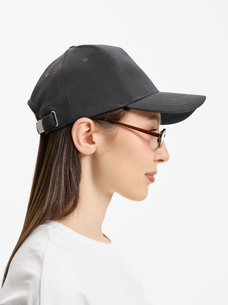 Бейсболка Yonkers, темно-серая Бейсболка Yonkers, темно-серая