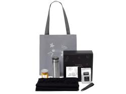 Подарочный набор Re:f. Walk с палантином, шопером и термосом Подарочный набор Re:f. Walk с палантином, шопером и термосом