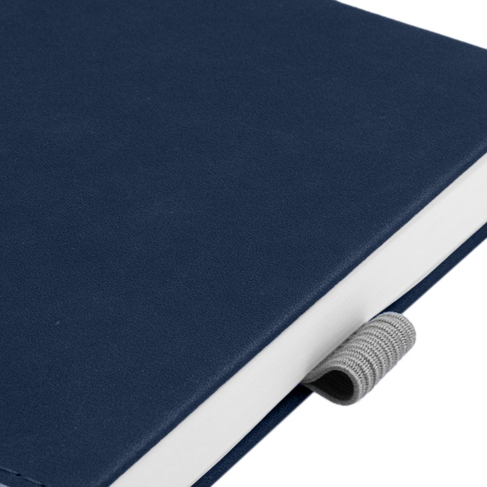 Ежедневник Horizon, недатированный, серый с синим