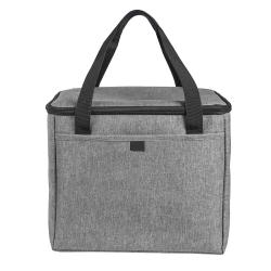 Термосумка "KEEP", 27 x 24. x 20 см, полиэстер 300D, PEVA, серый меланж