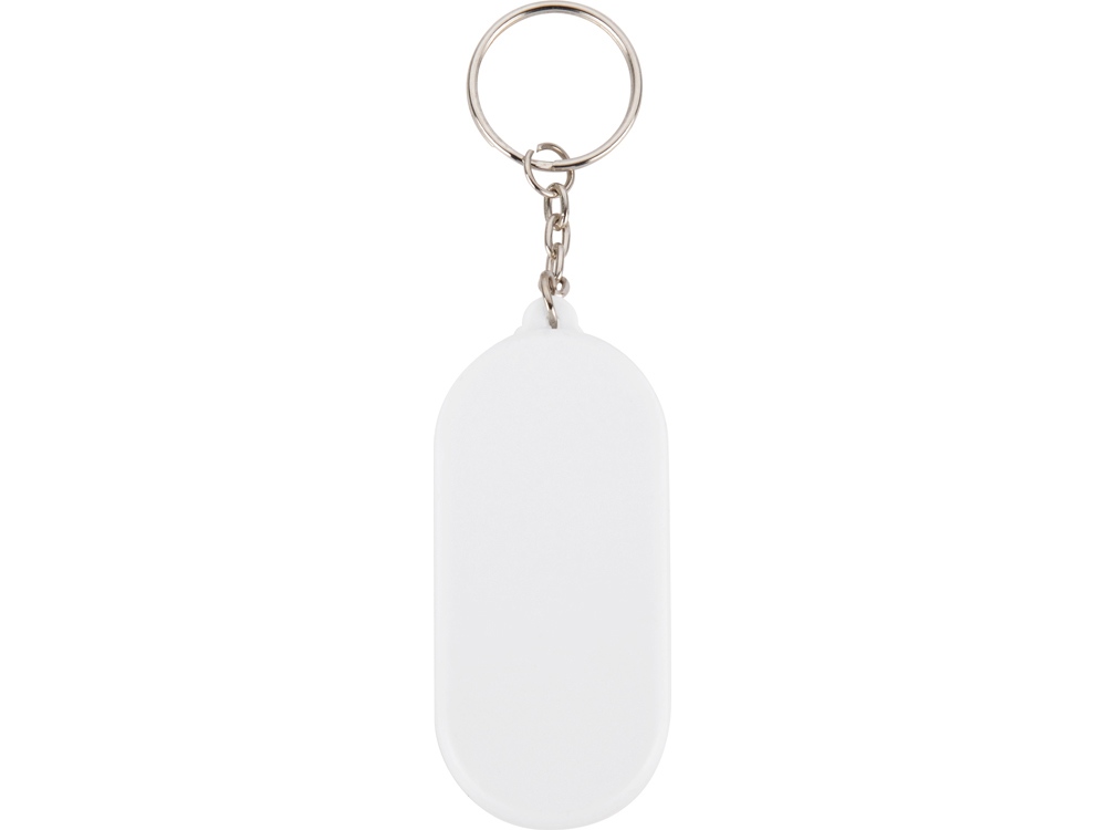 Брелок-футляр для  таблеток Pill, белый/синий