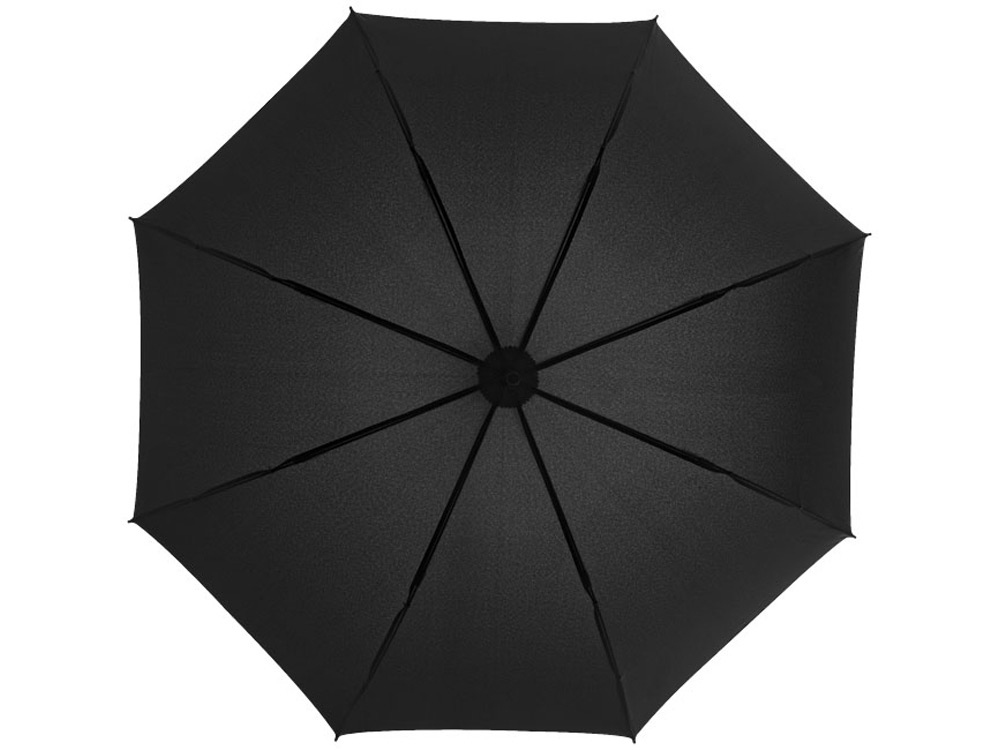 Зонт трость Spark полуавтомат 23, черный/синий