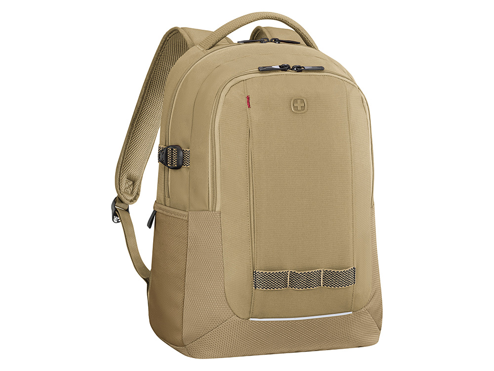 Рюкзак WENGER Ryde 16, бежевый, переработанный ПЭТ/полиэстер, 32 x 21 x 47 см, 26 л