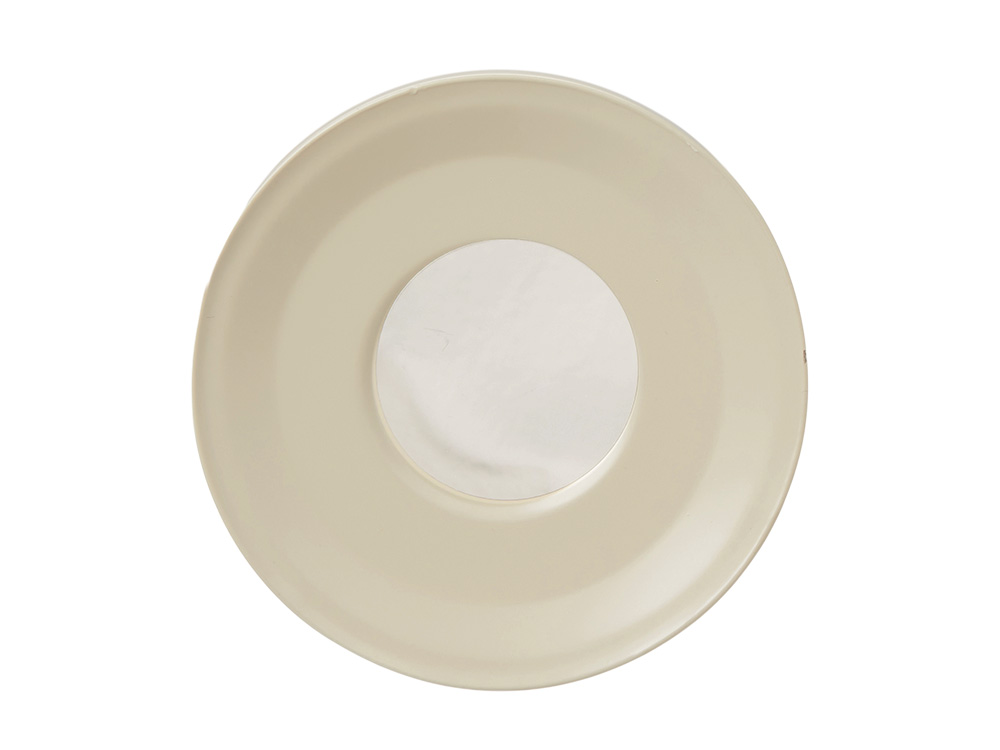 Вакуумная герметичная термокружка Inter, бежевый, нерж. сталь