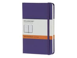 Записная книжка Moleskine Classic (в линейку) в твердой обложке, Pocket (9x14см), фиолетовый