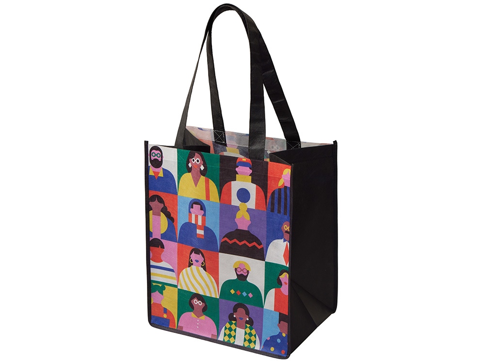 Сумка из нетканого материала PET с возможностью полноцветной печати Сумка из нетканого материала PET с возможностью полноцветной печати