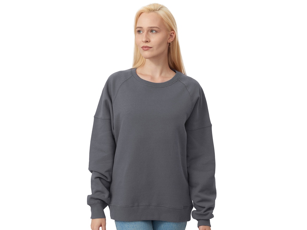 Свитшот Paris, унисекс, темно-серый