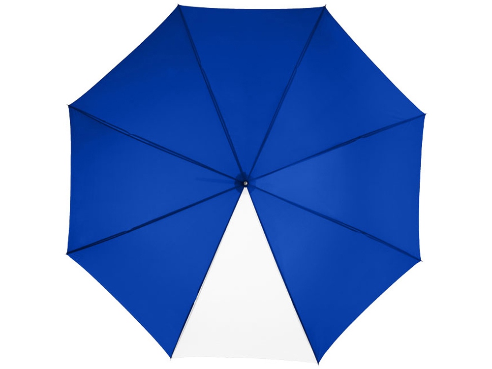 Зонт-трость Tonya 23 полуавтомат, ярко-синий/белый