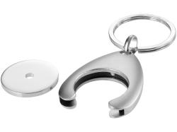 Брелок-монетница Haig, серебристый Брелок-монетница Haig, серебристый