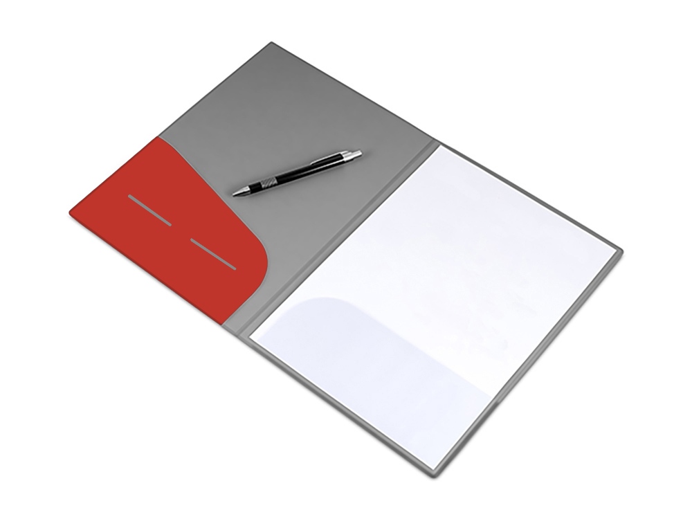 Папка для документов с возможностью полноцветной УФ-печати, софт-тач Папка для документов с возможностью полноцветной УФ-печати, софт-тач