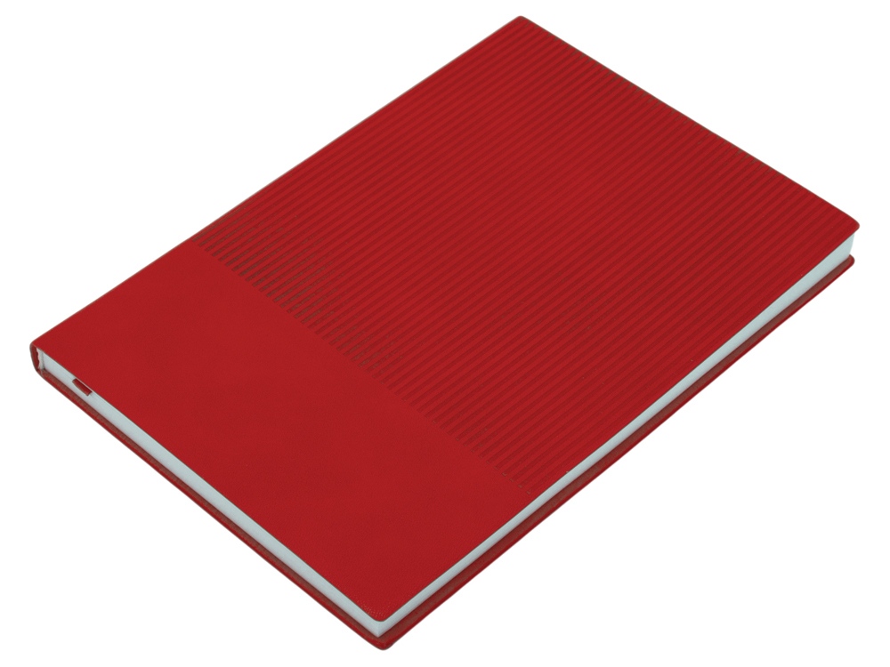 Набор блокнот в гибкой обложке А5 и металлическая шариковая ручка Nabokov, красный