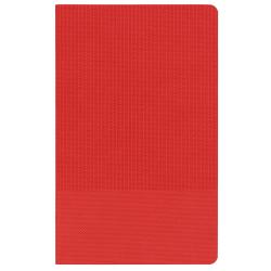 Ежедневник Knit, недатированный, красный