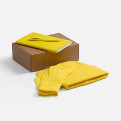 Набор Knit Warm, желтый Набор Knit Warm, желтый