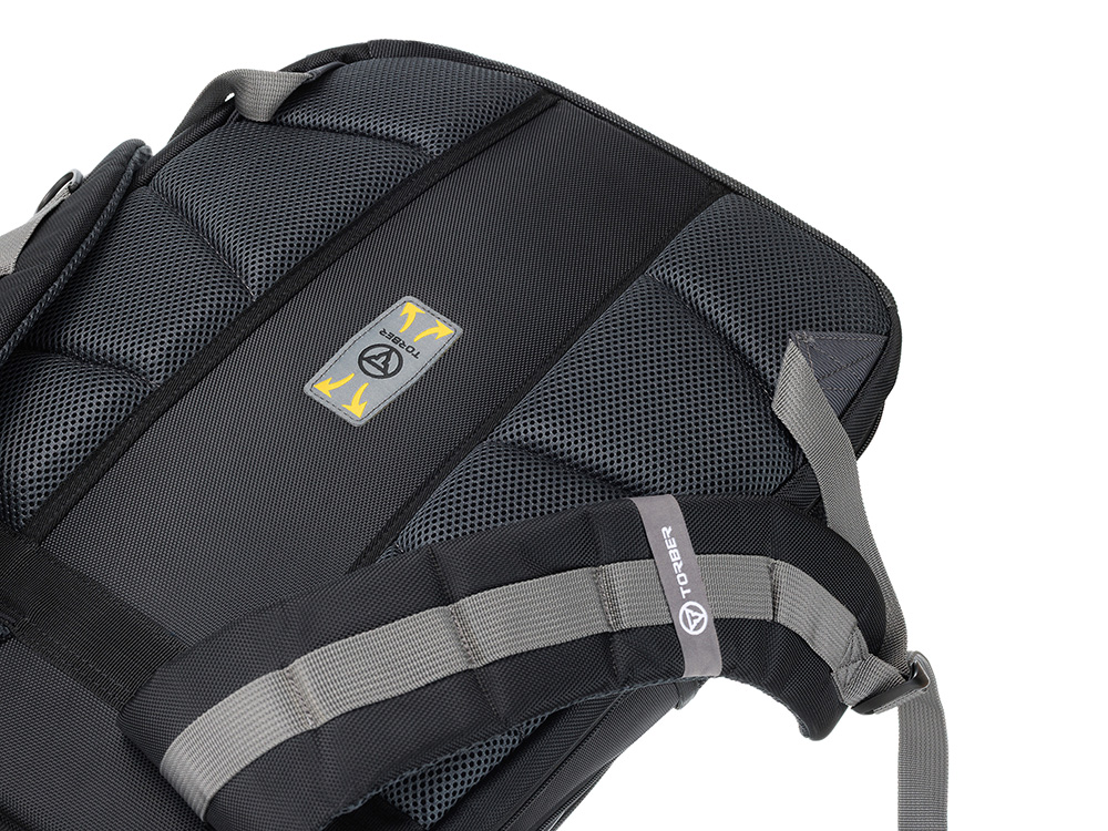 Рюкзак TORBER МЕГАПОЛИС с отделением для ноутбука 15.6, чёрный/серый, полиэстер, 37 х 17 х 45 см Рюкзак TORBER МЕГАПОЛИС с отделением для ноутбука 15.6, чёрный/серый, полиэстер, 37 х 17 х 45 см