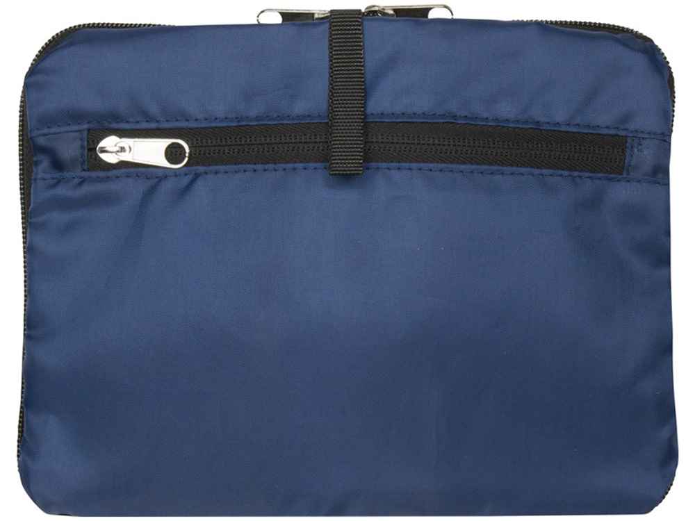 Складной рюкзак EcoFold объемом 15 л из переработанного ПЭТ-пластика - Темно - синий