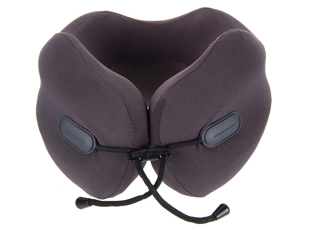 Подушка для путешествий с эффектом памяти Memo Pillow PRO M/L Basque Black