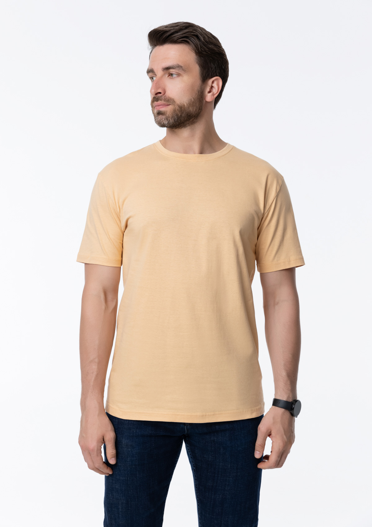 Футболка унисекс без бокового шва STAN хлопок 160, 02