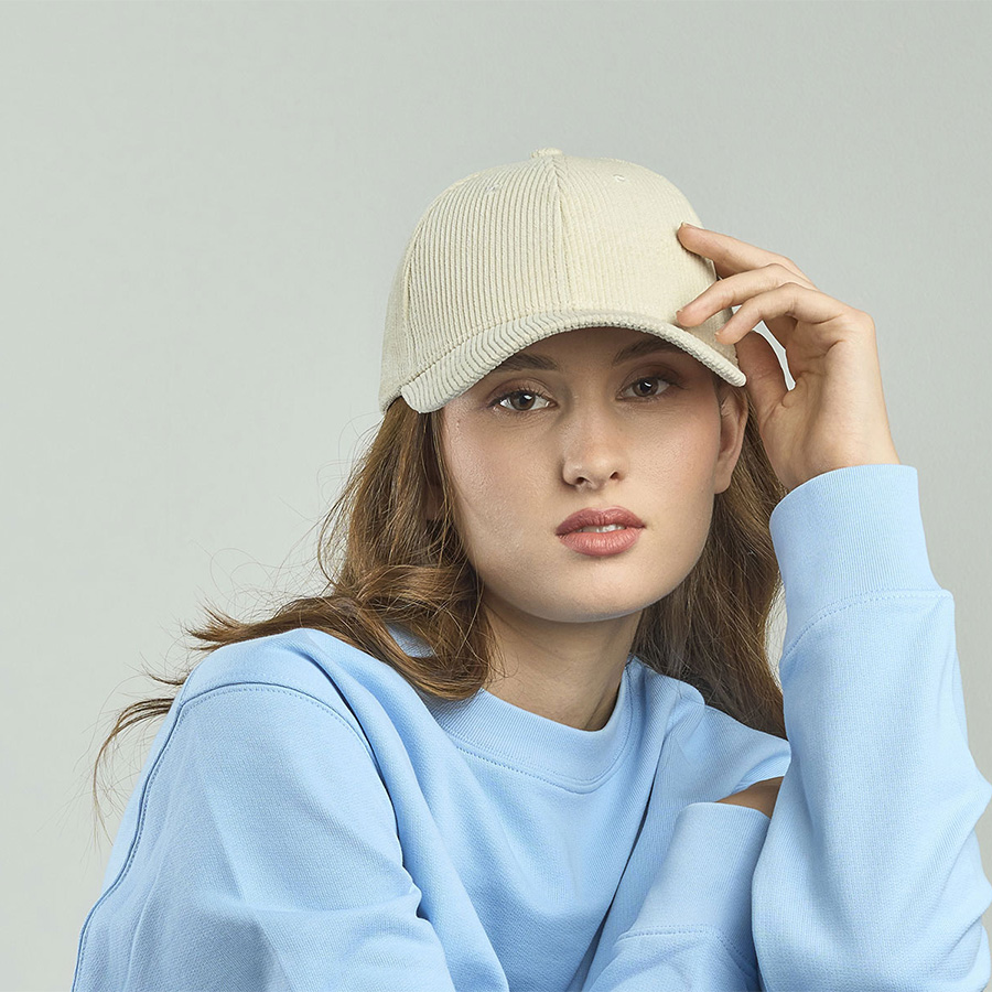 Бейсболка CORDY-S, 6 клиньев