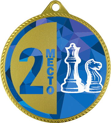 Медаль Шахматы 2 место