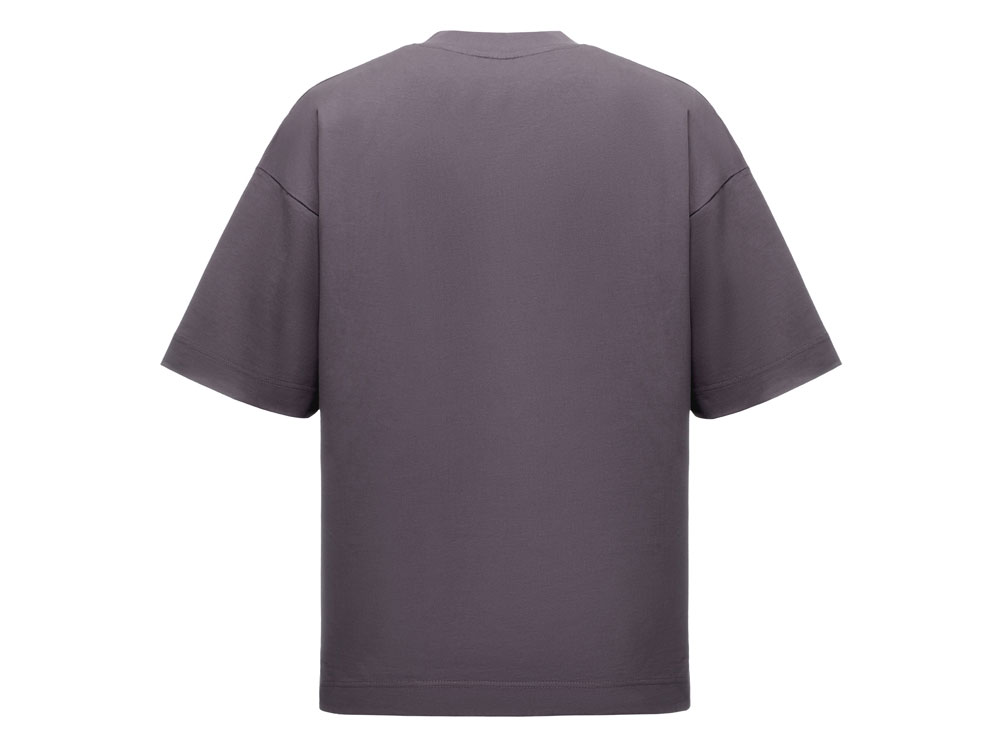Футболка оверсайз Beta.01 унисекс, темно-серый