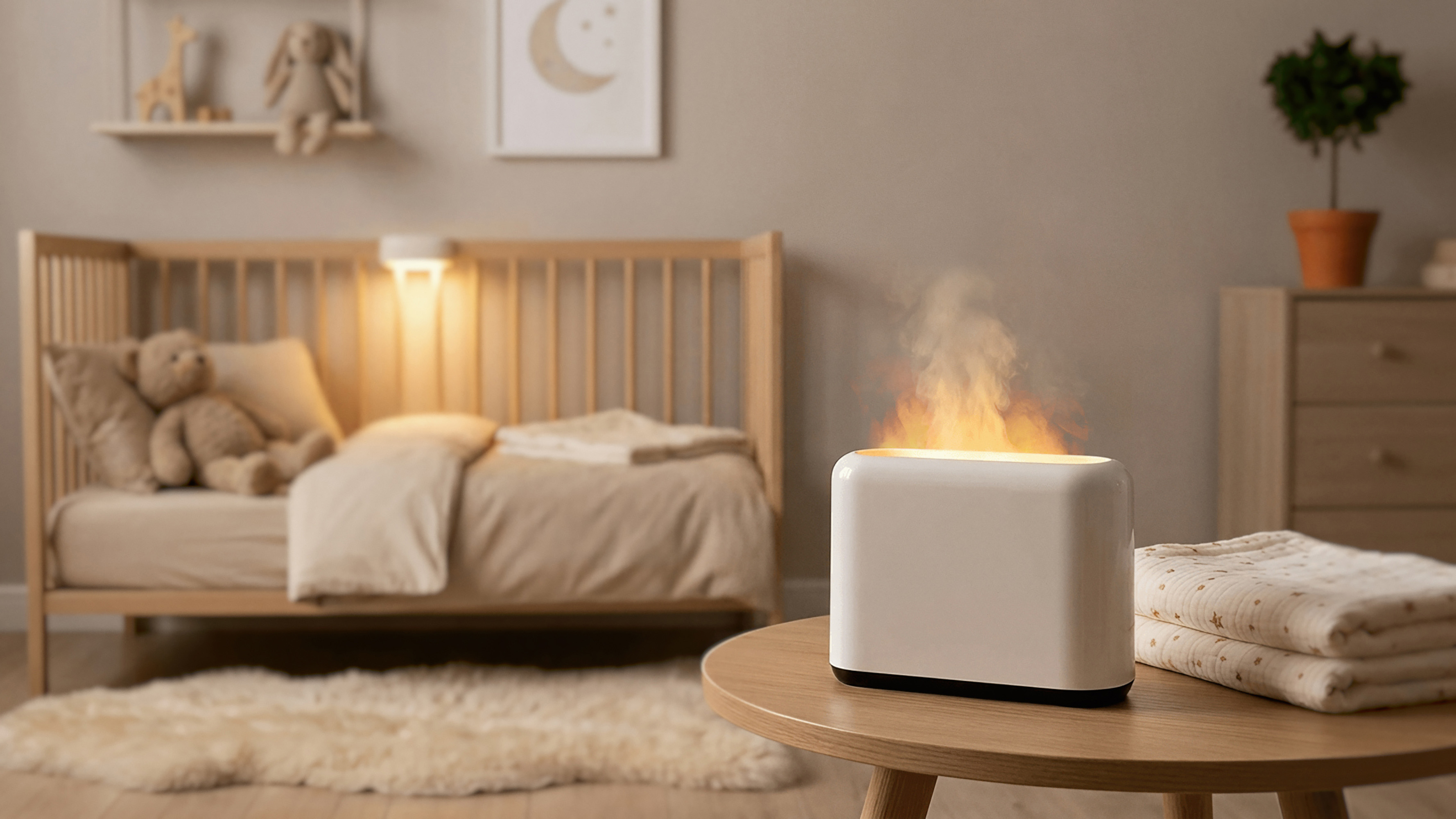 Увлажнитель "Flame" с эффектом пламени Увлажнитель "Flame" с эффектом пламени