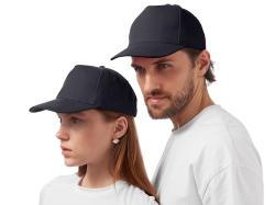 Бейсболка Florida 350 5-панельная, черный Бейсболка Florida 350 5-панельная, черный