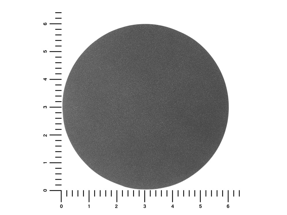 ПАТЧ КРУГ nubuk (серый) 6,0 х 6,0 см