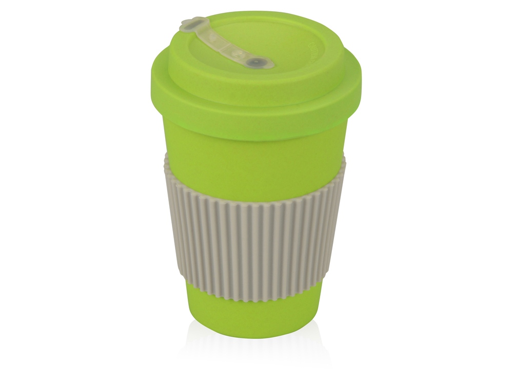 Термокружка Muffin из натуральных волокон, зеленое яблоко (Р) Термокружка Muffin из натуральных волокон, зеленое яблоко (Р)