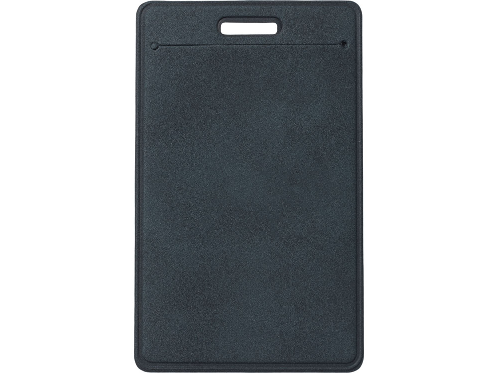 Вертикальный чехол для пропуска из экокожи Alicante, темно-синий