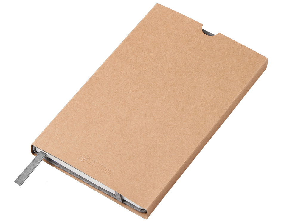 Блокнот Vision Trend А5 в твердой обложке, серый