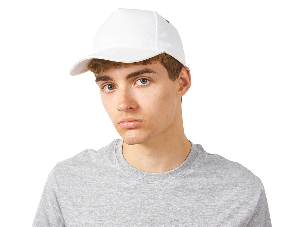 Бейсболка New York  5-ти панельная, белый