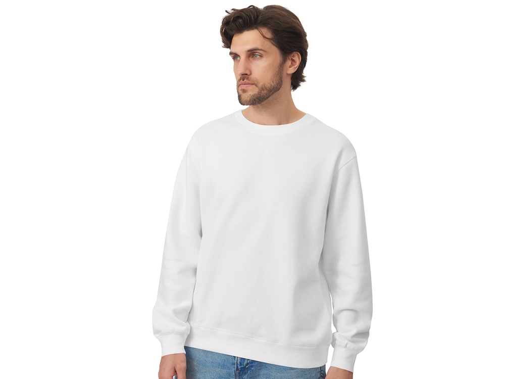 Свитшот Lisbon унисекс, белый