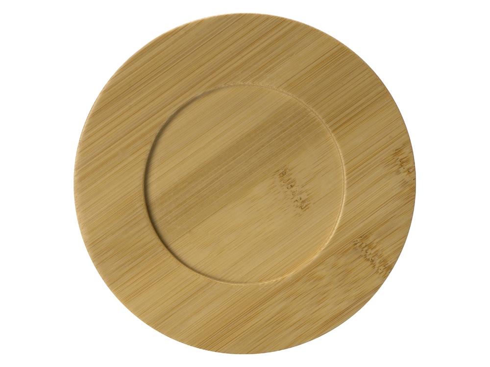 Набор чашка с бамбуковым блюдцем Sheffield, черный