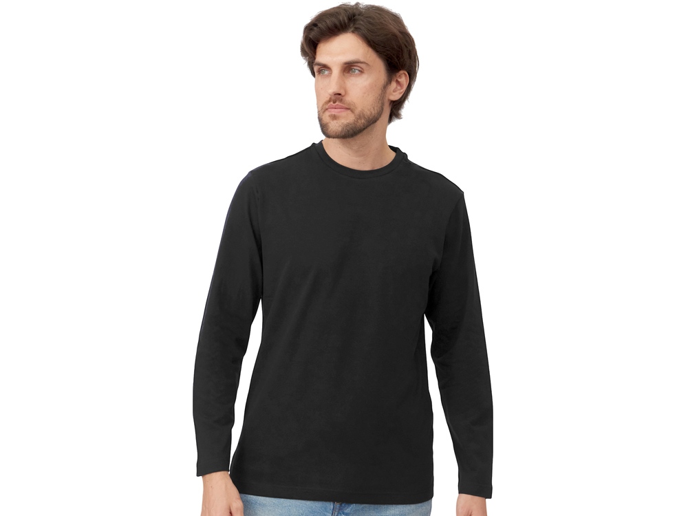 Футболка HD Fit  с длинным рукавом, мужская черный