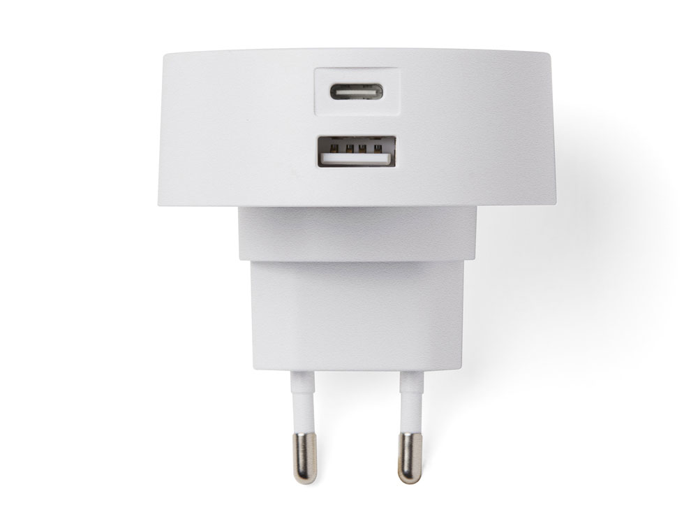 Адаптер питания USB Poweron, белый