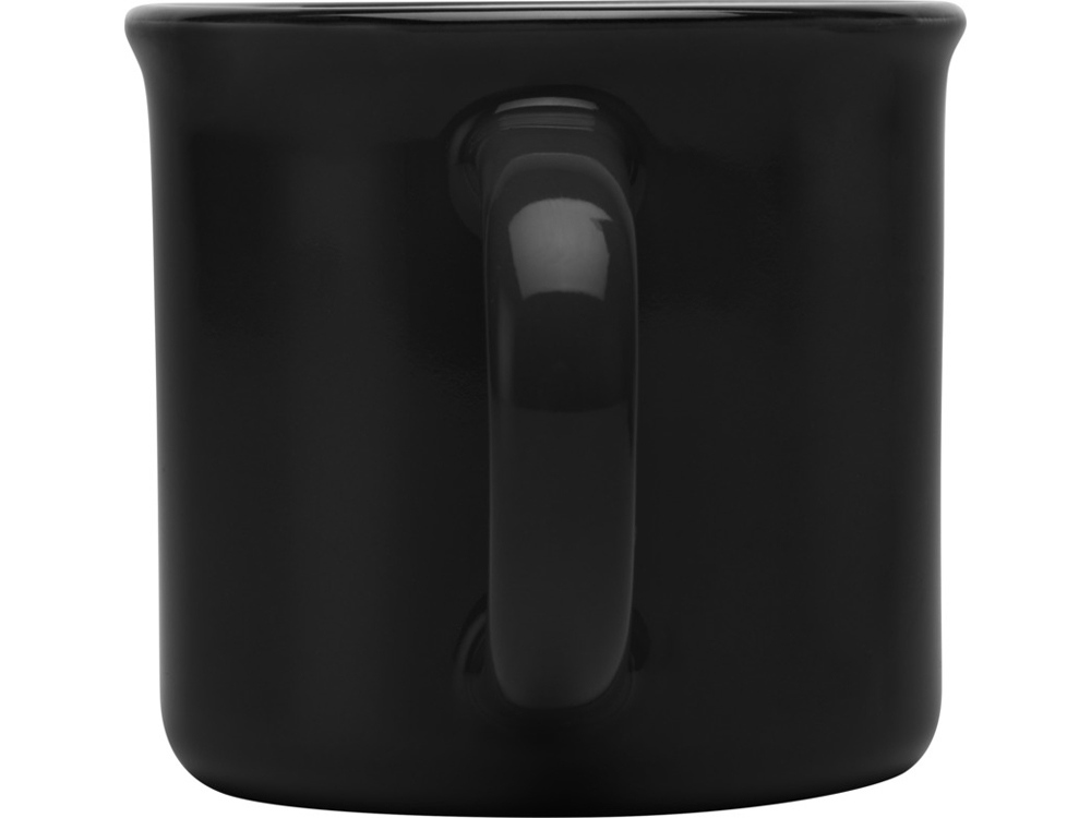 Bari керамическая кружка объемом 240 мл, сплошной черный