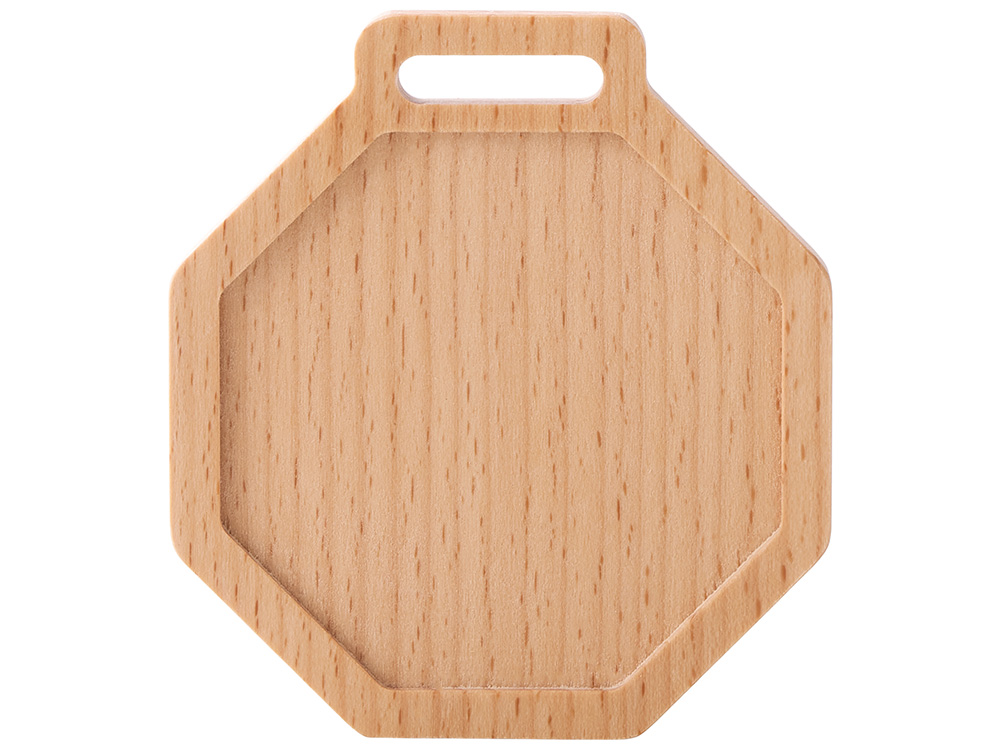 Медаль из бука Octagon, ромб