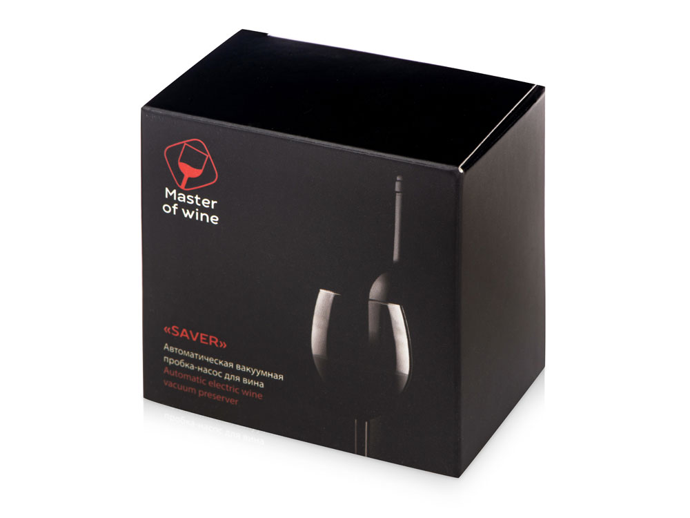 Автоматическая вакуумная пробка - насос для вина Saver (Р)